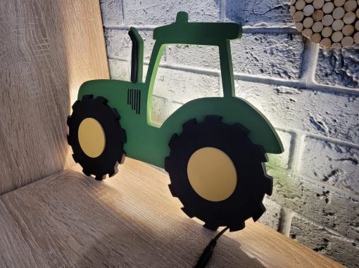 Lampka zielony Traktor