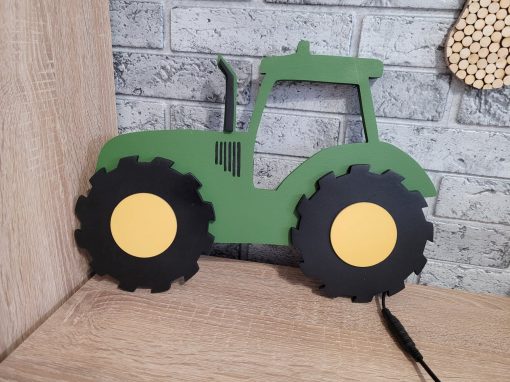 Lampka zielony Traktor