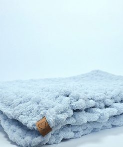 Kocyk niemowlęcy błekitny