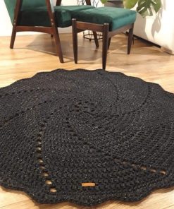 Dywanik ażurowy ze sznurka