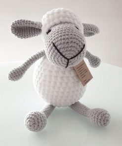 Owieczka Tosia szaro-biała