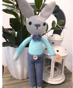 Szydełkowy króliczek