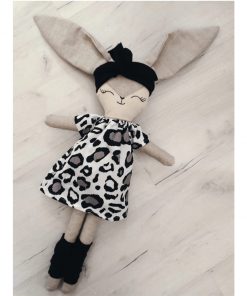 Króliczek w sukience w panterkę