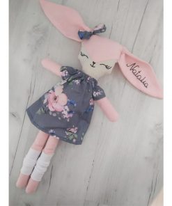 Różowy Króliczek w sukience