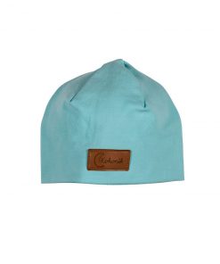 Miętowa czapeczka dla noworodka | Moonio.pl