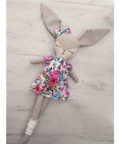 króliczek w sukience w polne kwiaty