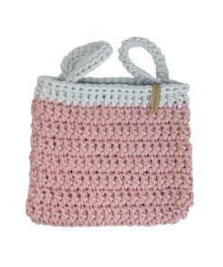 Organizer na łóżeczko różowy