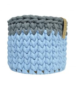 Koszyk niebieski mały