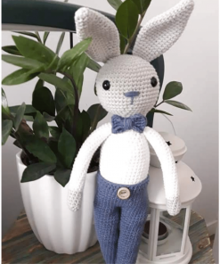 Szydełkowy króliczek