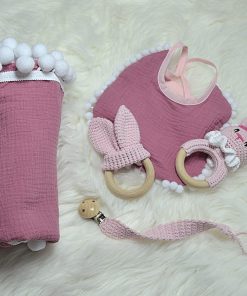 Zestaw prezentowy MAXI różowy