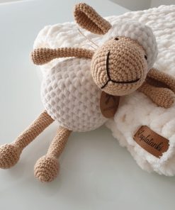 Owieczka Tosia biało-beżowa