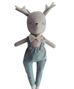 Jelonek w szałwiowych spodenkach