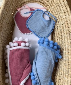 Zestaw kocyk i śliniaczek