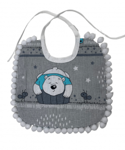 Śliniaczek w misie i żyrafy dla maluszka | Moonio.pl