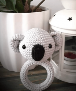 Grzechotka dla noworodka - Miś koala | Moonio.pl