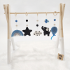 Stojak edukacyjny dla noworodka Baby Gym z balonikiem | Moonio.pl