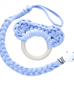 Zestaw gryzaczek + zawieszka dla noworodka | Moonio.pl