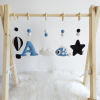 Stojak edukacyjny Baby Gym z literką i rybką | Moonio.pl