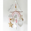 Dekoracyjna karuzela makramowo - filcowa