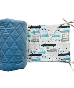 Ochraniacz na szczebelki łóżeczka velvet