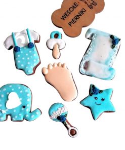 Dekoracyjne pierniczki It s a boy