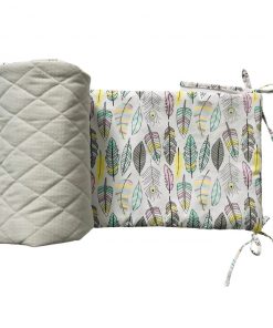 Alternative view of Ochraniacz na szczebelki łóżeczka velvet