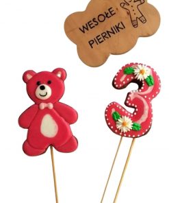 Dekoracyjne pierniczki na tort