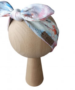 Kolorowa opaska z kokardką