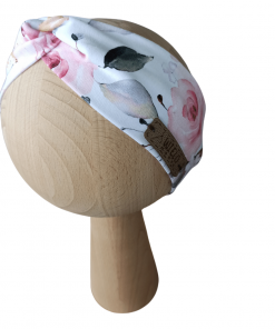 Opaska przeplatana w kwiaty