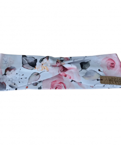 Opaska przeplatana w kwiaty