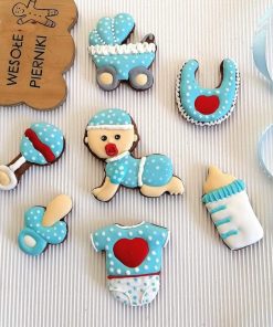 Dekoracyjne pierniczki dla chłopca
