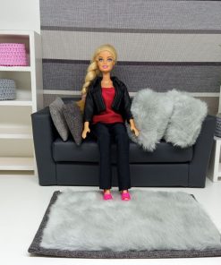 Kolekcjonerskie mebelki i dekoracje - zestaw czarny