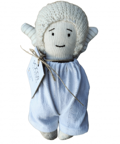 Lalka maleńki Aniołek chłopiec