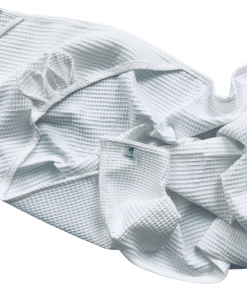 Wafelkowy ręcznik kąpielowy, biały