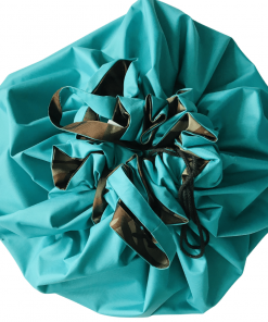 mata na klocki turkusowy/moro