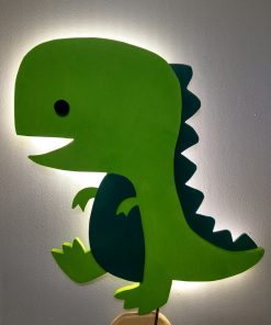 Lampka Dinozaur T-rex zielony