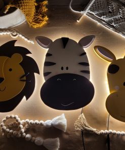 Lampki zwierzęta Safari