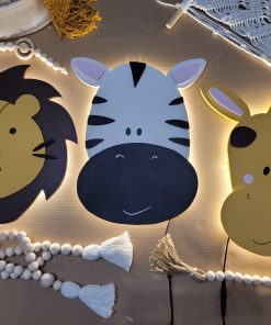 Lampki zwierzęta Safari