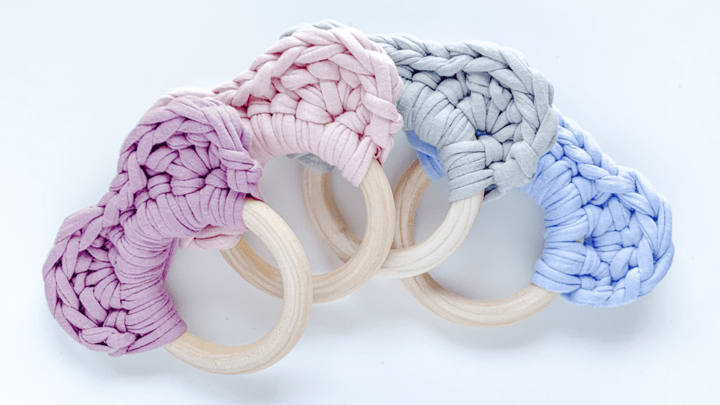 Szydełkowe zabawki dla dzieci