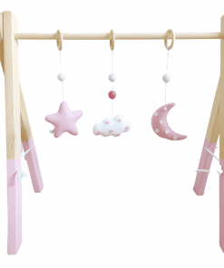 Edycja limitowana - Stojak edukacyjny Baby Gym Różowy