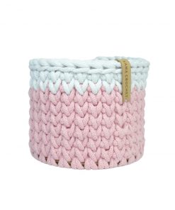 Koszyczek różowy mały