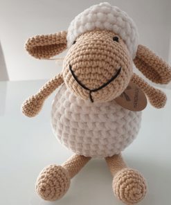 Owieczka Tosia biało-beżowa