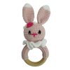 Króliczek grzechotka dla noworodka | Moonio.pl