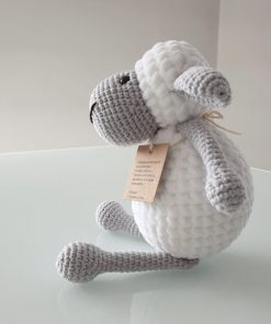 Owieczka Tosia szaro-biała