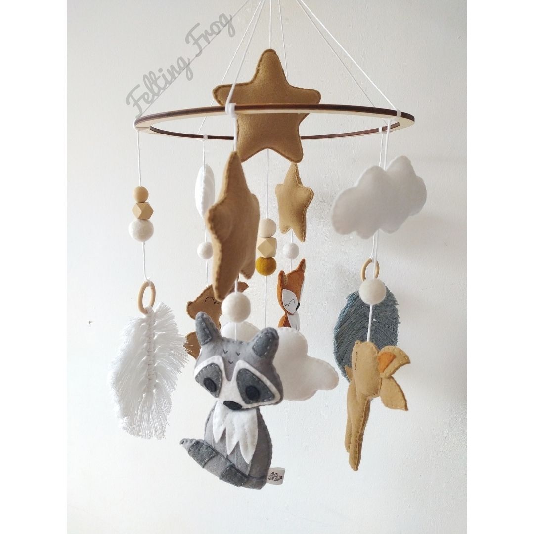Karuzela BOHO leśna