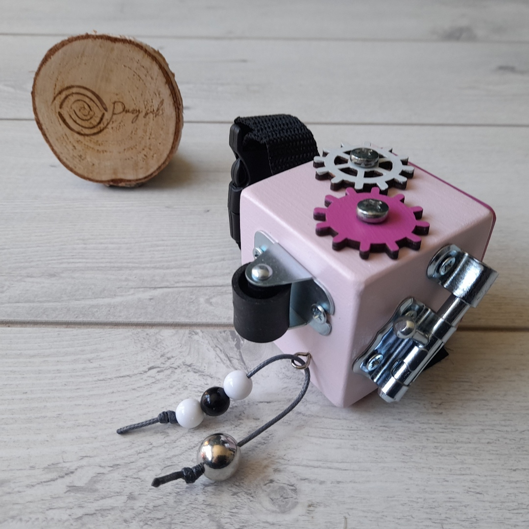 Jasno różowa Kostka Manipulacyjna