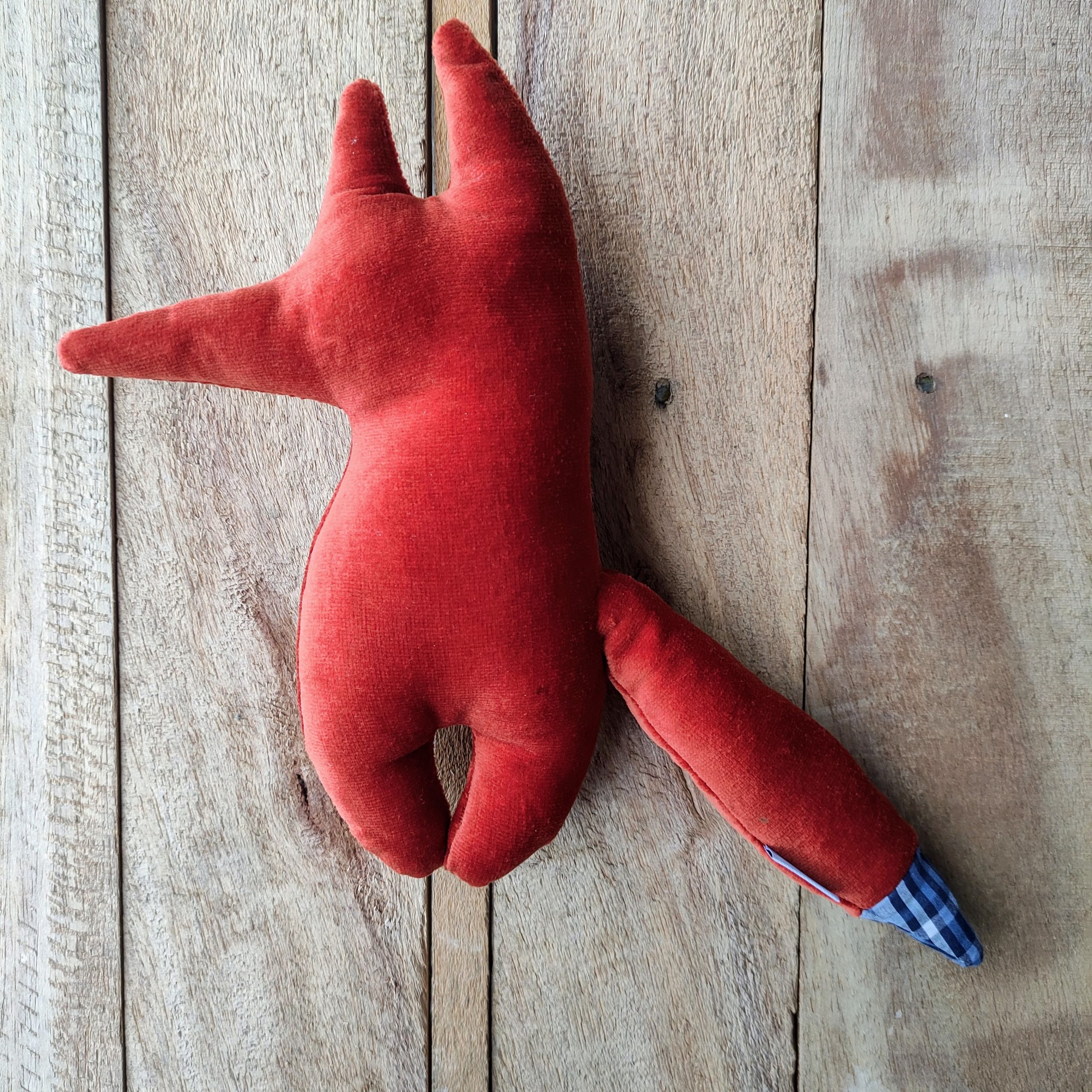 Przytulanka LISEK - kwiatki - obrazek 4