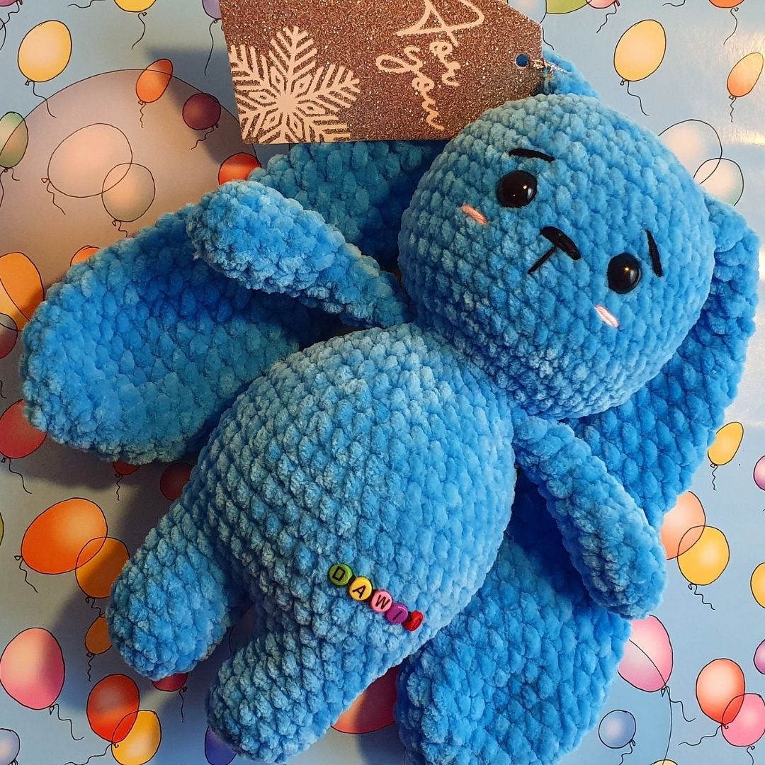 szydełkowy zajączek