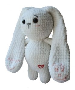 szydełkowy zajączek