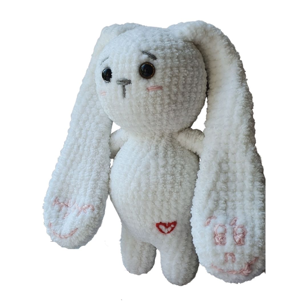 szydełkowy zajączek